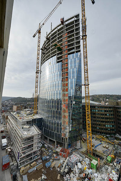 tour des finances à Liège